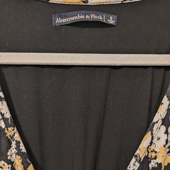 Abercrombie & Fitch Floral High-Low Flare Midi Sundress Boho Bohemian - Picture 13 of 14